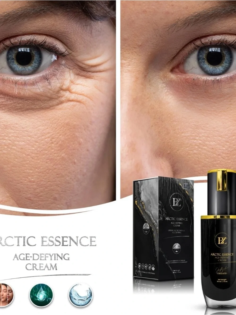 Below Zero Arctic Essence Age-Defying Cream - 50 ml / 1.7 oz